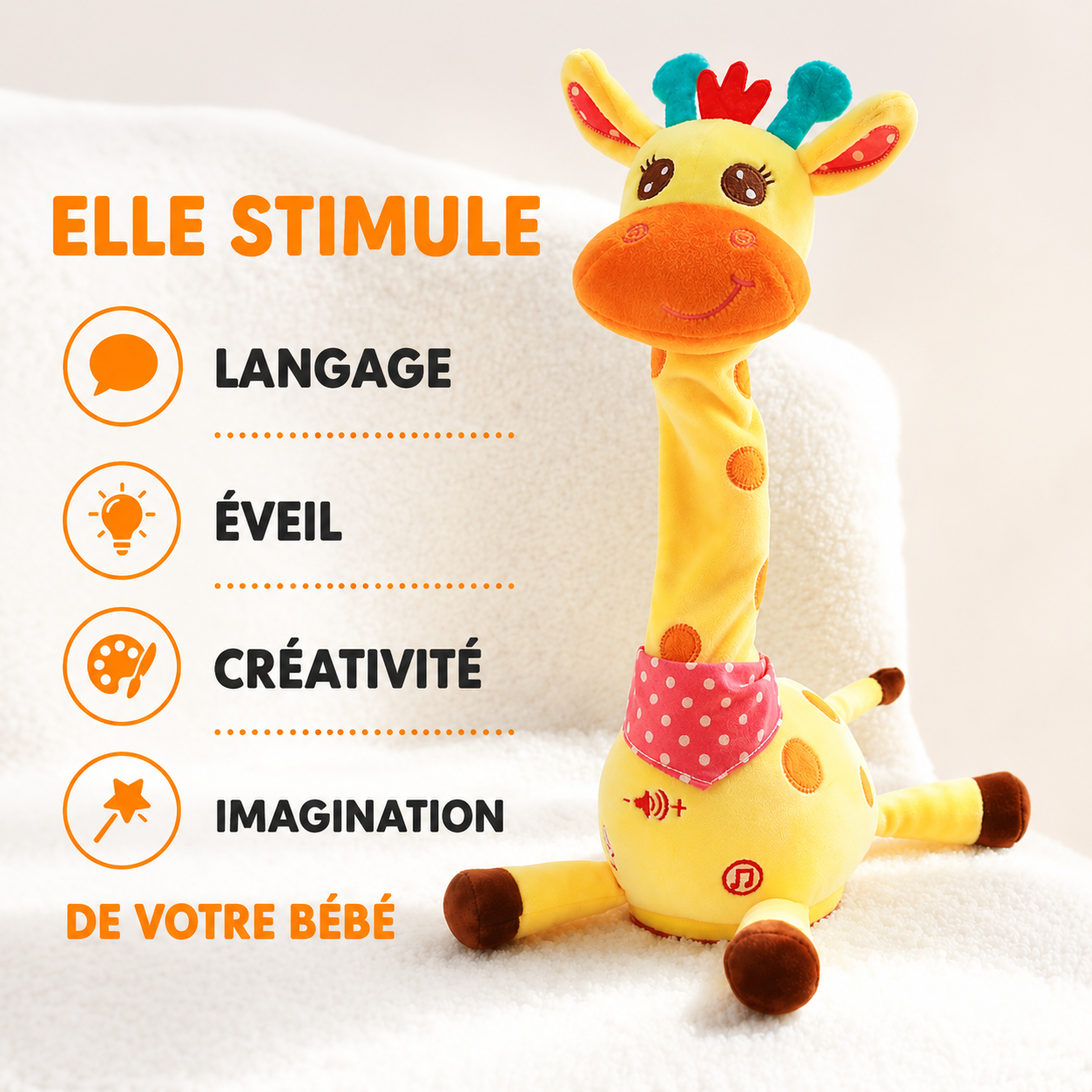 La Girafe musicale interactive